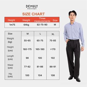 กางเกงขายาวผู้ชายสีกากีผ้าโพลีเอสเตอร์แบบเทคนิค ผลิตในเวียดนาม รับผลิตตามแบบ ODM/OEM ราคาแข่งขัน - Product Image 4