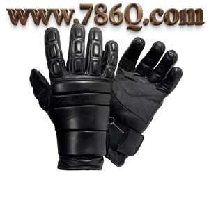 Operative in Padded Leather Gloves From Pakistan Driving Cold Weather Hard Knuckle for Biking Cycling Riding Hand Safety Gloves - Product Image 1