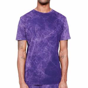 Camisetas de lavado ácido de alta calidad Camiseta DE RINGER de secado rápido para ropa de hombre Camisetas vintage elegantes y lavadas con ácido para hombres - Product Image 1