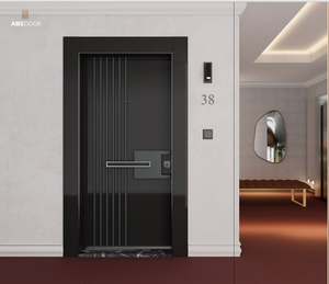 ABSDOOR USTELLA Bande de porte de sécurité intérieure en acier de construction robuste Détails pour l'entrée Villas Hôtels Prix direct d'usine - Product Image 6