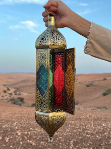 Lanterne à bougie en laiton en vente chaude, couleur vintage audacieuse, faite à la main, écologique, pour la décoration de la maison de Pâques, intérieurs haut de gamme, zones de méditation - Product Image 4