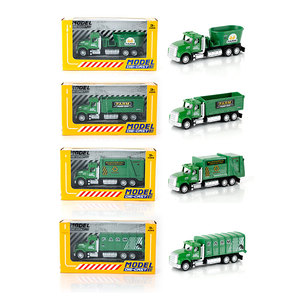 Mini camions à inertie coulissants en métal et plastique pour enfants et tout-petits de 3 à 5 et 8 ans - Product Image 5