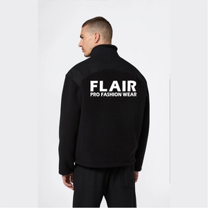 Chaqueta de Forro Polar Técnica de Invierno para Hombre con Logotipo Personalizado del Fabricante, Chaqueta Casual con Cremallera Completa, Cortavientos, Bordada - Product Image 3