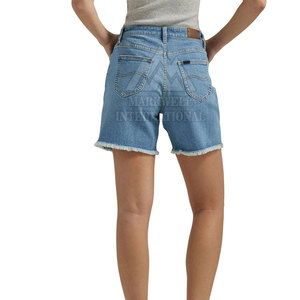 Shorts en jean pour femmes, dernier style, design personnalisé, services OEM, prix bas, haute qualité - Product Image 3