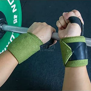 Las mejores muñequeras unisex para entrenamiento de gimnasia, ajuste de protección física, cinturón de nailon y poliéster, envolturas de mano para levantamiento de pesas - Product Image 2