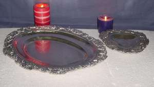 Nouveau bol de service personnalisé en acier inoxydable, Design tendance, nickelé, décoré pour le luxe, pour les hôtels de mariage - Product Image 3