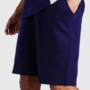 Entièrement personnalisable été décontracté double ensemble XS-6XL T-shirt et short taille élastique solide motif décoration nouveaux vêtements en gros - Product Image 4