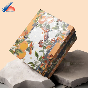 Caja de papel rígida colorida personalizada e impresa: embalaje de regalo elegante y sostenible con logotipo en relieve y superficie laminada lisa - Product Image 2