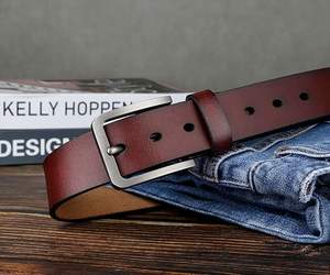 Ceinture en cuir pour tailles de taille larges, ceinture en cuir pour femmes de petite taille, ceinture en cuir tendance pour les soirées à bas prix - Product Image 1