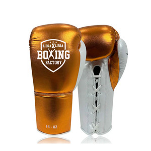 Guantes de combate de cuero PU de piel de vaca originales profesionales para MMA Boxeo Guantes de artes marciales Guantes de boxeo Boxeo - Product Image 1