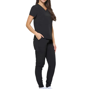Uniformes Médicos Elásticos y Modernos Unisex, Conjuntos Deportivos, Logotipo Personalizado, Uniformes de Enfermería para Mujer, Tallas Grandes, Uniformes de Hospital - Product Image 6