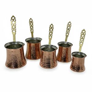 Copper Classic 5-Piece Traditional Kitchen Coffee <b>Pot</b> <b>Set</b> Ceramic Glass Plastic Metal Handle for <b>Tea</b> Milk Drinkware Gift Heat - Product Image 2