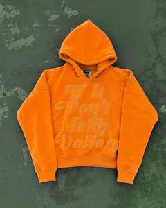 Jersey de felpa francesa suave de algodón 100% pesado personalizado para hombre, ropa de calle, Sudadera con capucha de gran tamaño con estampado de abullonado para invierno, suministro ODM - Product Image 1