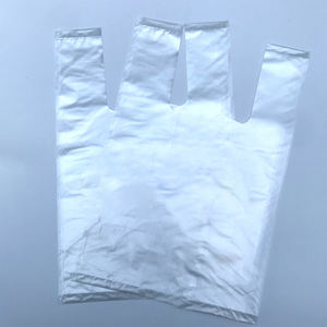 Sacs de gilet t-shirt personnalisés pour produits ménagers sacs d'épicerie imprimés offset fabriqués au Vietnam - Product Image 4