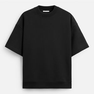 Ropa informal de verano, camiseta de dos piezas y pantalones cortos, traje personalizado, Conjunto de camiseta y pantalones cortos de 2 piezas con cordón de cintura alto - Product Image 6