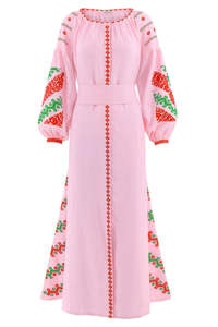 ฤดูร้อนพิเศษยูเครนปักแขนเต็มความยาวข้อเท้ายาวชุดยูเครน - Product Image 6