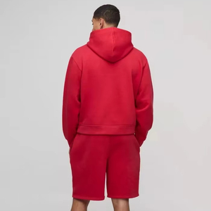 Chándales cortos con capucha de gran tamaño para hombre personalizados, ropa informal, chándal transpirable y cómodo para hombre - Product Image 1