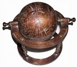 Fabricant de sphère armillaire en laiton nautique Armillaire décoratif de bureau en laiton nautique personnalisé - Product Image 6