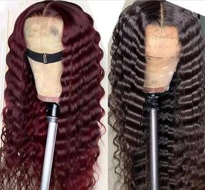 Perruques cheveux indiens originaux sans colle Hd dentelle frontale perruques cheveux humains alignés sur les cuticules perruques cheveux humains bruts - Product Image 5