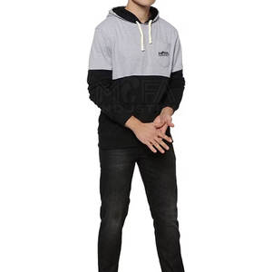 Sudadera con capucha de gran tamaño para hombre, proveedor de marca privada básica, sudaderas con capucha de mezcla de algodón con etiquetas personalizadas, opciones de impresión y embalaje - Product Image 4