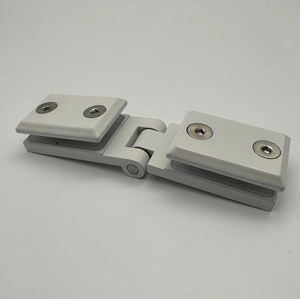 Hydrorelax Zinc Alloy Glass Door <strong>Hinge</strong> 180 Degrees 35 Wide Long Strip Type Bathroom Clip Shower Room Glass Door <strong>Hinge</strong> - Product Image 2