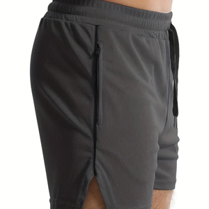 Pantalones cortos deportivos básicos de alta calidad para gimnasio, pantalones cortos de secado rápido, todos los tamaños de compresión para diseño personalizado, deportes de ocio informales para correr - Product Image 1