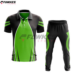 Fait sur mesure votre propre conception vêtements de sport de plein air 2024 polyester matériel ensemble d'uniformes de cricket - Product Image 4