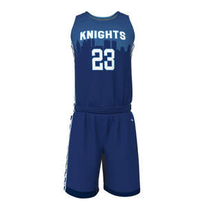 Gants à rayures par sublimation design gratuit Chemises d'uniforme de basket-ball de ville Vêtements de sport unis Maillots de basket-ball avec logo d'équipe personnalisé pour homme - Product Image 1