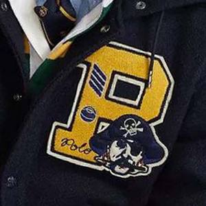 Personnalisé 100% coton lourd chenille brodé laine lettrage hommes Varsity Baseball Jacket College Jacket - Product Image 2