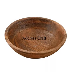 Cuenco de frutas de diseñador, cuenco para servir ensalada de la mejor calidad, ocasiones festivas a precio razonable, decoración de mesa, pieza central, cuenco de madera - Product Image 3