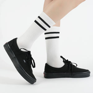 Calcetines de Algodón para Mujer - Diseño de Rayas Tubulares en Varios Colores, Diseño Colorido, Calcetines Coreanos para Uso Diario - Rayas Tubulares A - Product Image 4