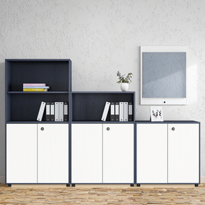 Meuble de classement moderne en panneaux mélaminés, quatre tiroirs, avec serrure à code, organisateur de rangement sécurisé pour bureau, maison et école - Product Image 6