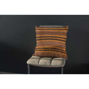 Housse de coussin vintage en kilim turc 40 x 40 cm pour sièges et oreillers - Product Image 1