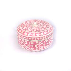 Joyería con incrustaciones de hueso hechas a mano de lujo indio personalizada y caja decorativa personalizada de la mejor calidad de la India - Product Image 4