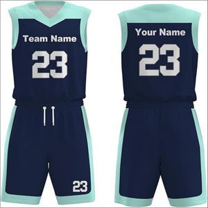 Conjunto de camiseta de baloncesto personalizada Unisex sin mangas antibacteriano de secado rápido transpirable impreso sublimación uniforme de talla grande verano - Product Image 1