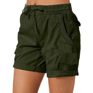 Nouveaux shorts chino pour femmes, taille haute, de haute qualité, confortables, durables, respirants, en coton, toutes les couleurs, toutes les tailles, logo - Product Image 4