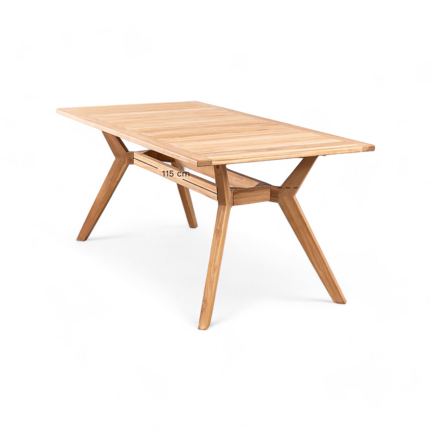 Natural Teak Outdoor Table