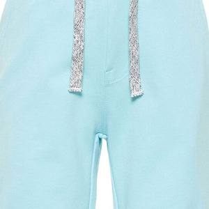 ODM haute qualité hommes court avec multi-poches cordon dernière mode Shorts 100% coton décontracté uni bleu ciel court - Product Image 5