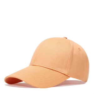 Sombrero de algodón de 6 paneles inspirado en la ropa de calle urbana con acabado limpio Sombreros sin marca para escena de negocios Lanzamientos de etiqueta privada - Product Image 1