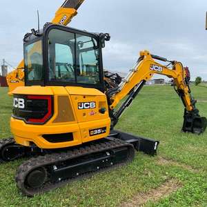 Mini-excavatrice sur chenilles JCB d'occasion, légère, 3 tonnes, en bon état, avec moteur Core Koop - Product Image 3