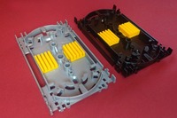 Cassette de raccordement FOS-41NG FTTH FTTX pour boîtier de distribution de fibre optique, 16 emplacements de terminaison de raccordement