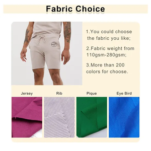 Chándal de camisa corta personalizado de alta calidad OEM para hombre, conjuntos de pantalones cortos de dos piezas deportivos de verano transpirables con diseños estampados informales - Product Image 6