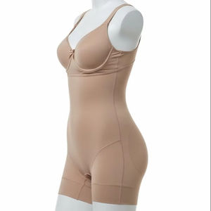 Ensemble de lingerie sculptante pour femmes en nylon et élasthanne de qualité supérieure, sans couture, taille haute, body shaper amincissant, gaine de taille - Product Image 4