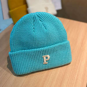 หมวกบีนนี่ปักโลโก้ที่ทันสมัยหมวกฤดูหนาวถักแบบลำลองสำหรับผู้ชายผู้หญิงหมวกลายหัวกะโหลกสไตล์สตรีทแวร์สำหรับแฟชั่นและใส่สบาย - Product Image 6