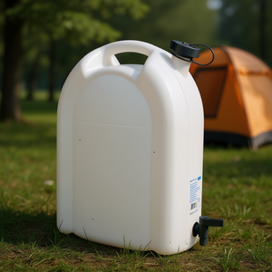 Bidon d'eau en PE de 20 L avec robinet de vidange PRESSOL-H X W X D - Product Image 3