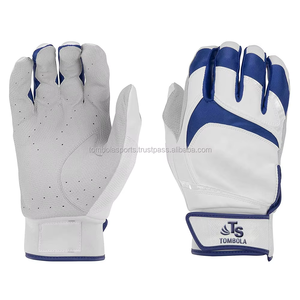 Guantes de bateo de cuero de alta calidad OEM 2024, guantes antideslizantes ligeros Unisex para jóvenes y adultos, equipo de béisbol de gran venta - Product Image 1