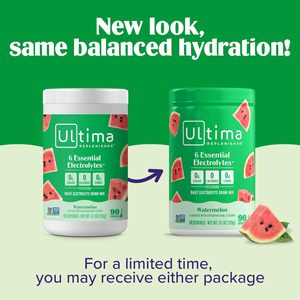 Ultima Replenisher Daily Electrolyte Powder Drink Mix – Sugar Free – Watermelon, 90 Servings - Product Image 5