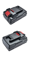 Batterie lithium-ion 18V 2Ah, pack de batteries rechargeables 18650 avec BMS intelligent pour outils électriques sans fil, fabrication OEM ODM