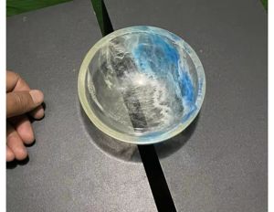 Bol en bois sculpté à la main avec usine de résine époxy Vaisselle en bois de mangue Saladier avec vaisselle de vente chaude Bol à vaisselle et assiette - Product Image 4