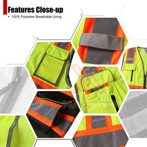 เสื้อกั๊กนิรภัยสวมใส่สบาย ราคาประหยัด คุณภาพดี เสื้อกั๊กนิรภัยขายดี - Product Image 6